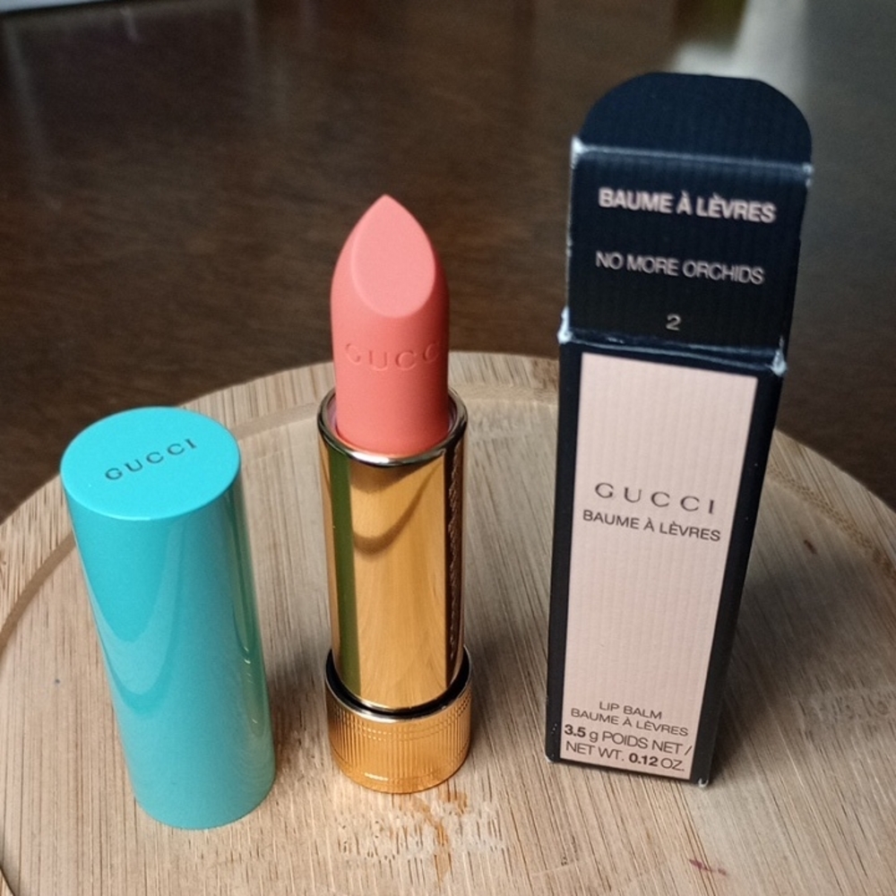 Gucci Lip Balm - 2 No More Orchids NIB
